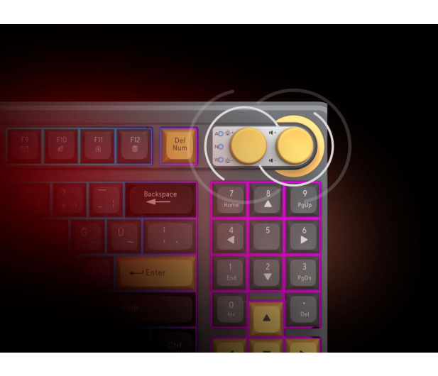 RAMPAGE CYCLONE KNOB RGB 90% - 1370733 - zdjęcie 8